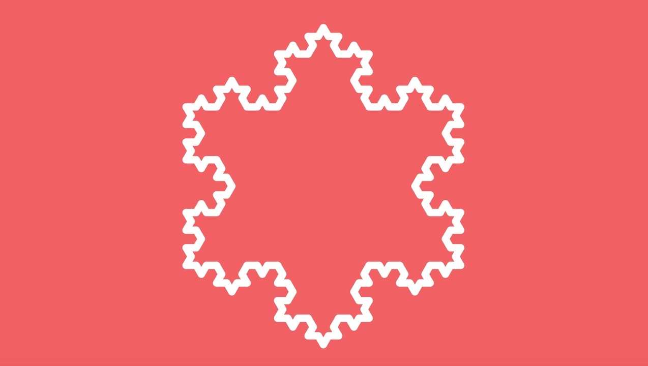 Koch Fractal Snowflake