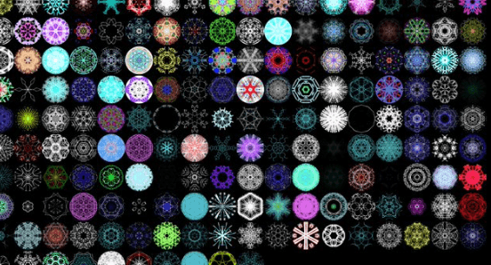 Snow Flake Make & Share {Firebase}