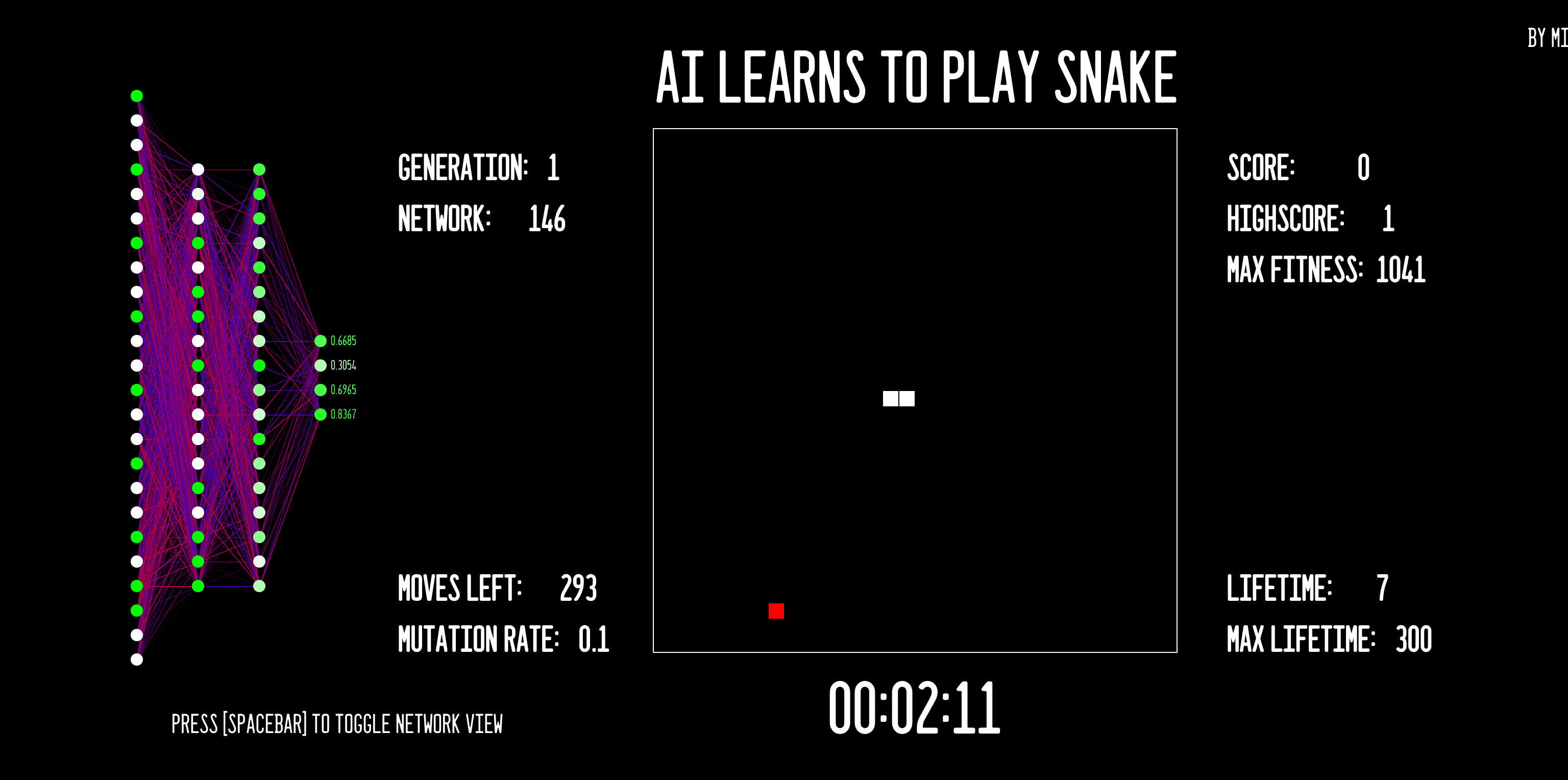 Snake Game AI