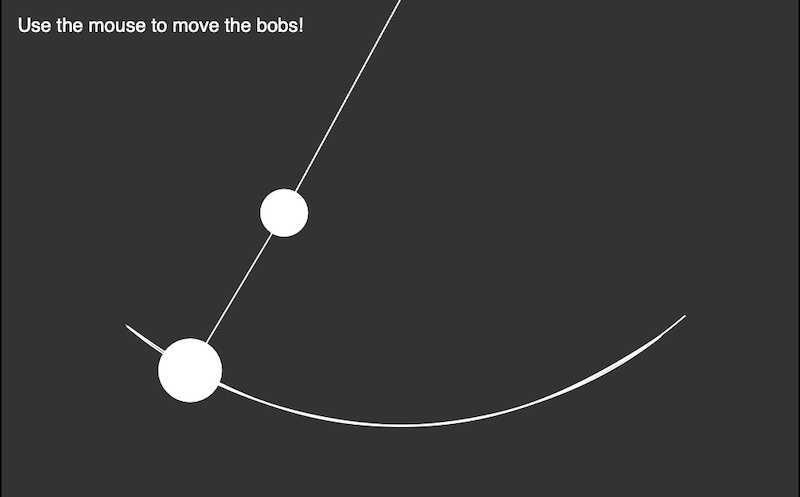 Double Pendulum with p5 and Matter.js