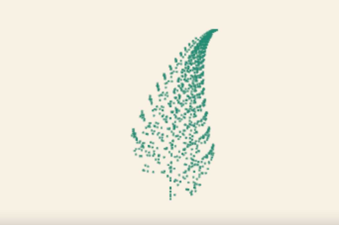 Animating the Barnsley Fern