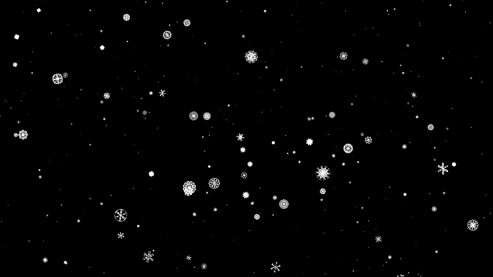 "Snowfall" code example