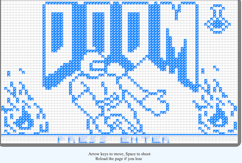 DOOM made out of Checkboxes (Wolfenstein 3D style raycasting)