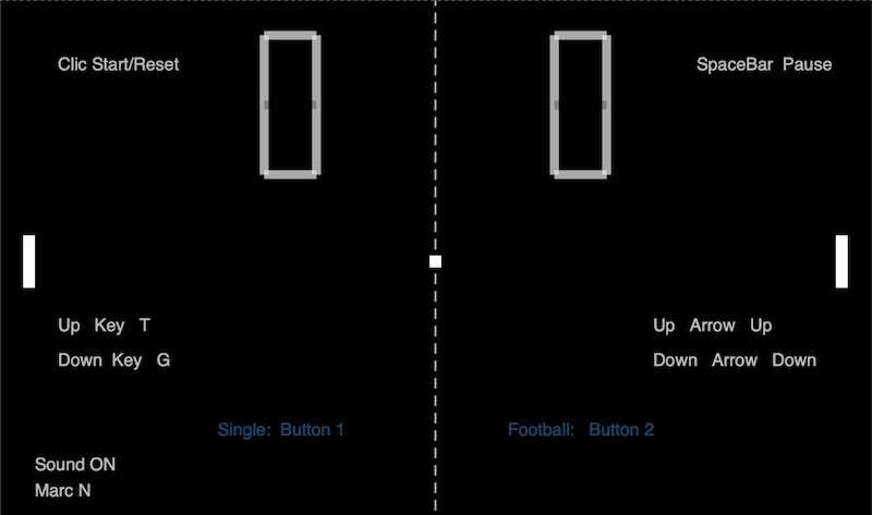 Pong Atari version