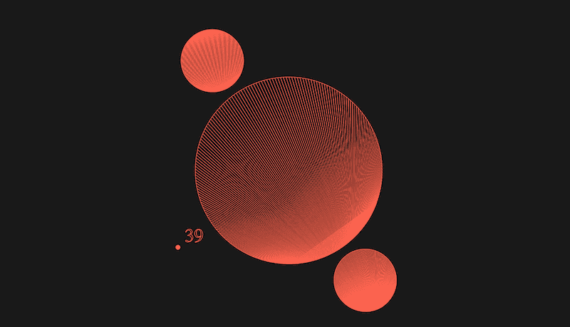 Interactive cardioid clock