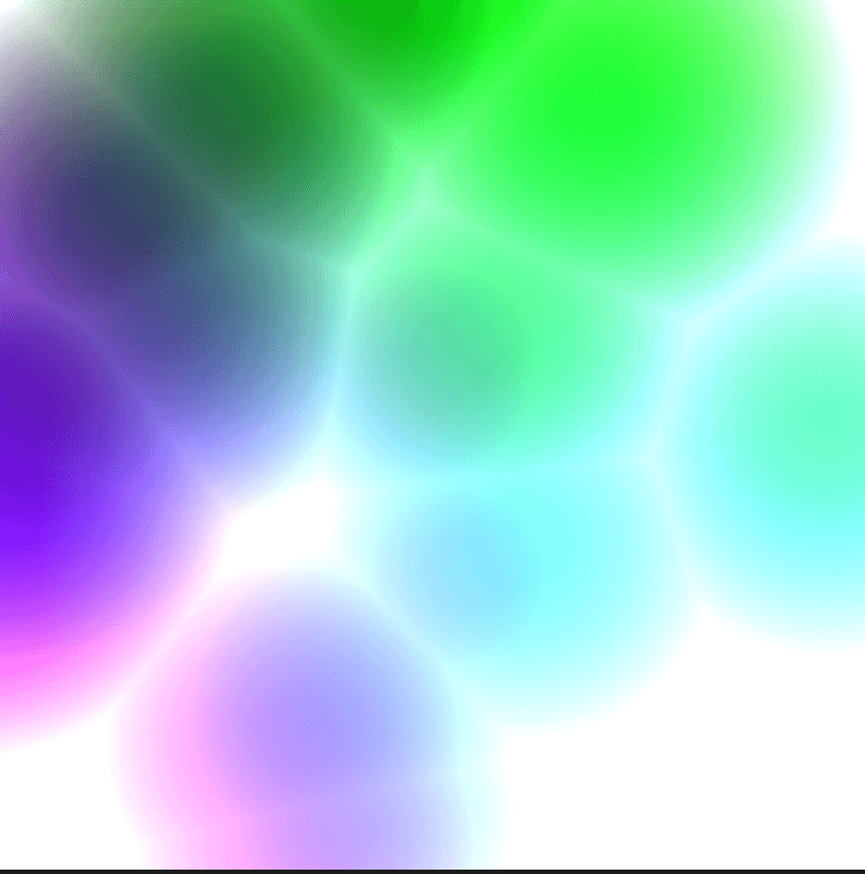 Colorful Animated Worley Noise in p5.js